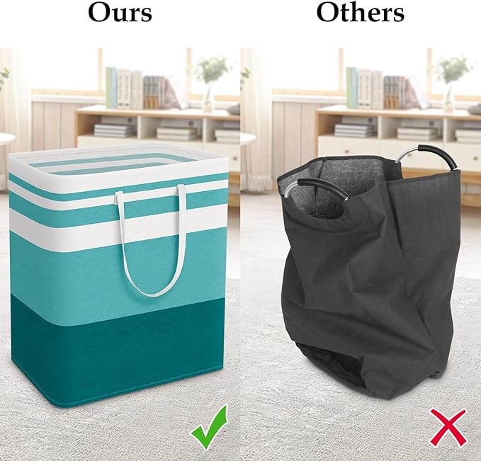 StorageRight Large Collapsible Laundry Basket Hamper