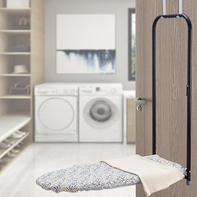 Seiritex Over The Door Ironing Board Cover 13 x 37 inch, Small Ironing Board
