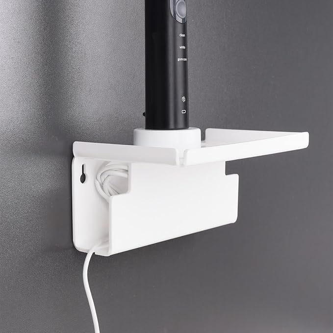 Acrylic Electric Toothbrush Holder Wall Mounted, Electric Toothbrush Cord