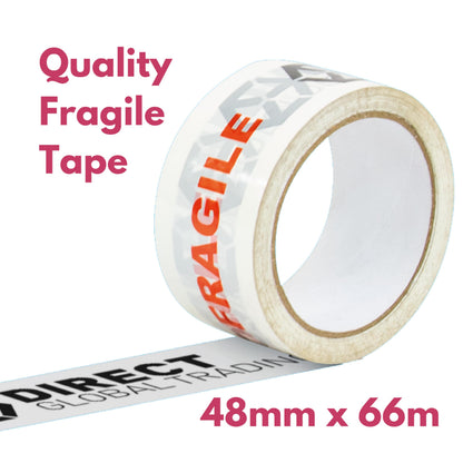 25 Strong Large Cardboard Storage Packing Moving House Boxes with Fragile Tape 52cm x 30cm x 30cm 47 Litres Carry Handles and Room List