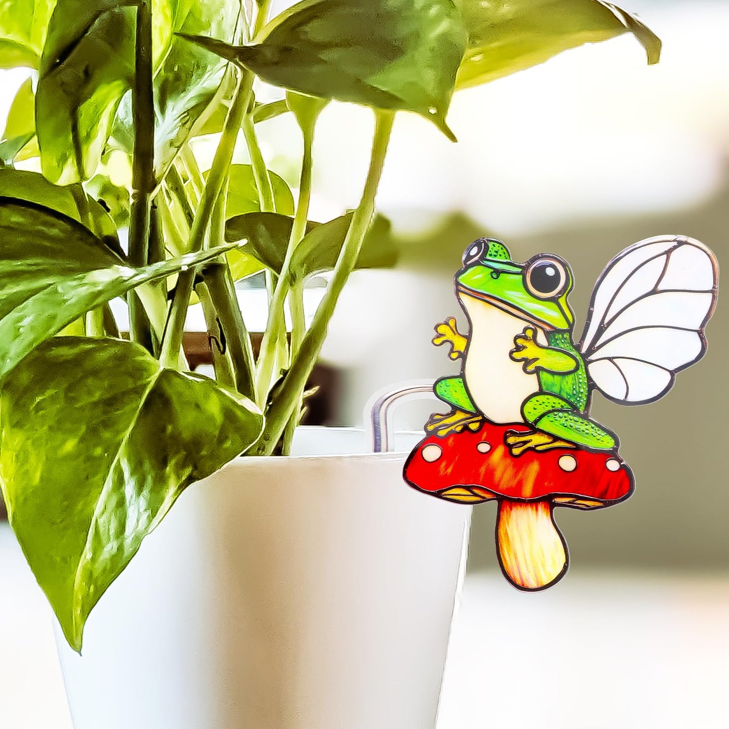 FBBP Frog Gifts for Women, Hanging Plant Planter for Indoor Outdoor Garden, Mothers Day Birthday Gifts for Mom Grandma from Daughter Son, Frog Lover Plant Pots Accessories