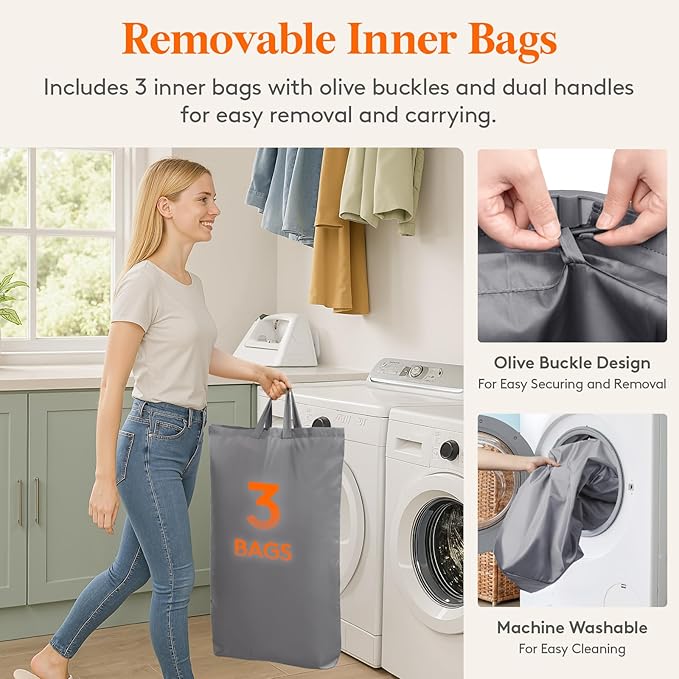 Lifewit 165L Large Laundry Basket