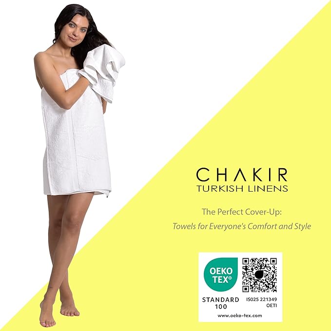 Chakir Turkish Linens | Hotel & Spa Quality 100% Cotton Premium Turkish Towels