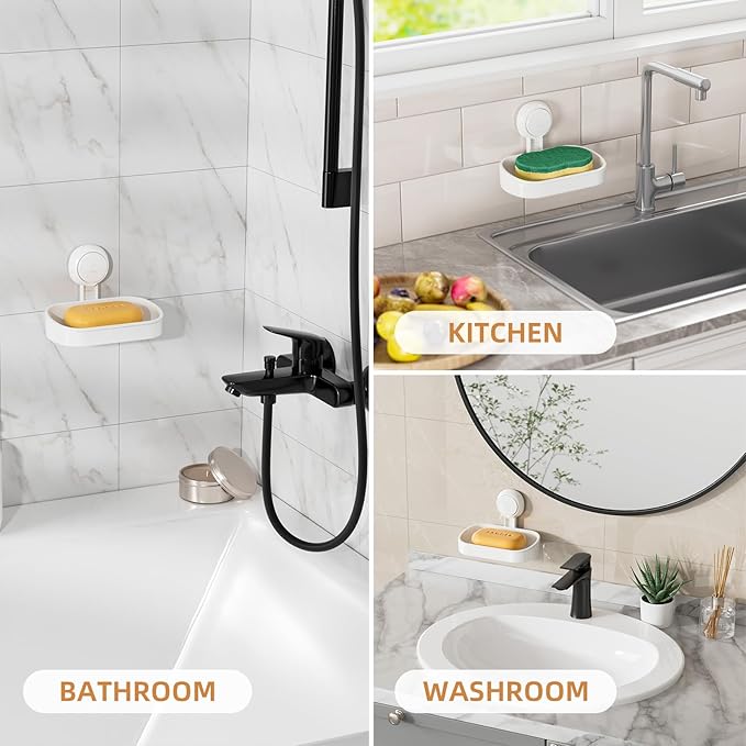 LEVERLOC Soap Holder Suction Cup