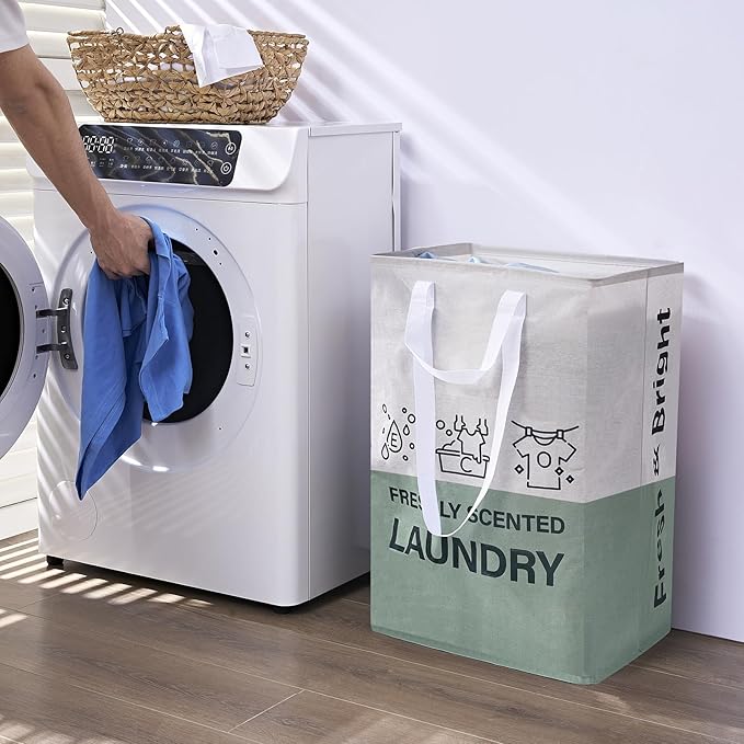 ELONG HOME Laundry Baskets, 92L Freestanding Laundry Basket