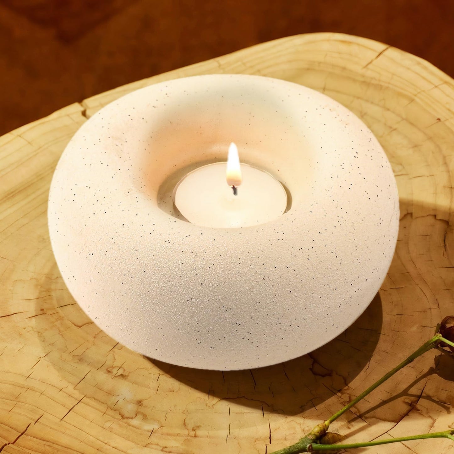 Tea Light Candle Holders Candle Holder Larger Ceramic Boho Votive