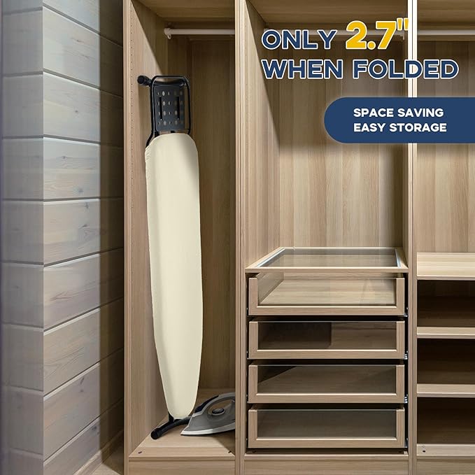 Ironing Board Full Size, RAINHOL Compact Iron Board