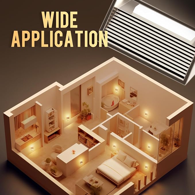 DORESshop LED Night Lights Plug into Wall [2 Pack], Plug in Nightlight, 3 Level Brightness Adjustable Night Light, Dusk to Dawn Sensor, Nightlights for Adults, Bedroom, Bathroom, Hallway, Silver Cover