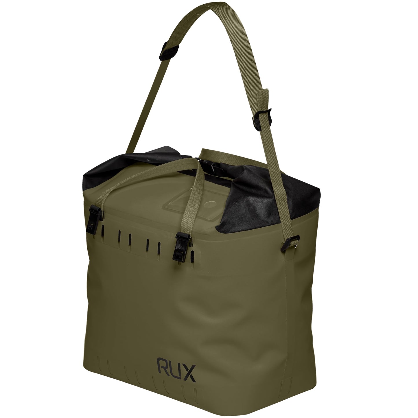 RUX 25L Soft Cooler Bag (Green) - Adventure-Ready Modular Cooler - Waterproof, Lightweight, Highly Functional Cooler Bag, and Perfect for Overlanding, Camping, and Van Life
