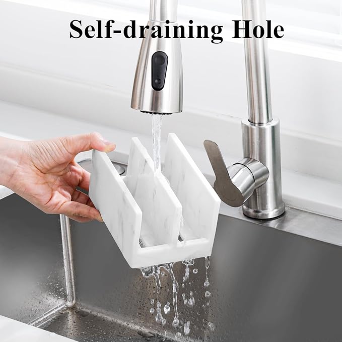 Luxspire Kitchen Sponge Holder, Dish Sponge Holder