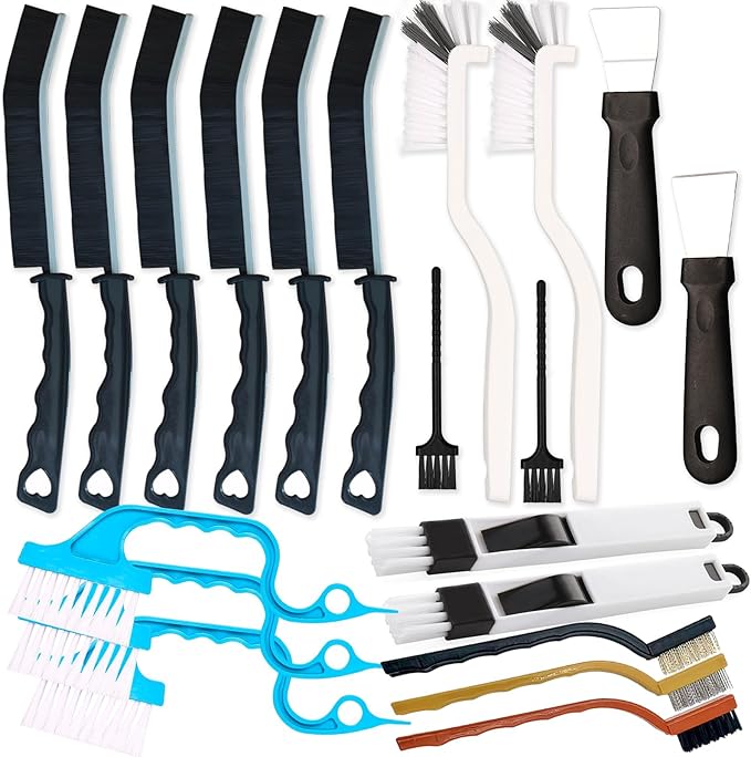 20 PCS Crevice Cleaning Brush Set