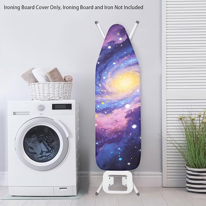 Iron Board Cover Galaxy Heavy Duty Lightweight Ironing Accessories Non-Slip