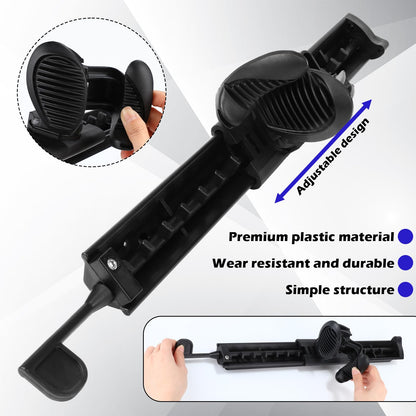 Ceenna 21 Inch Kayak Foot Rest Set - Adjustable Foot Pegs, Heavy-Duty Kayak Accessories for Paddling