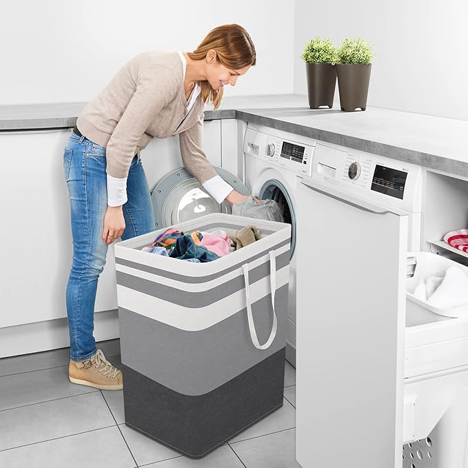 StorageRight Laundry Basket Hamper Large Collapsible Laundry Hamper