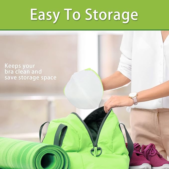 Shappy 6 Pieces Bra Washing Bag