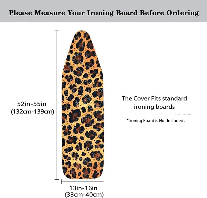 Leopard Table Top Ironing Board Cover