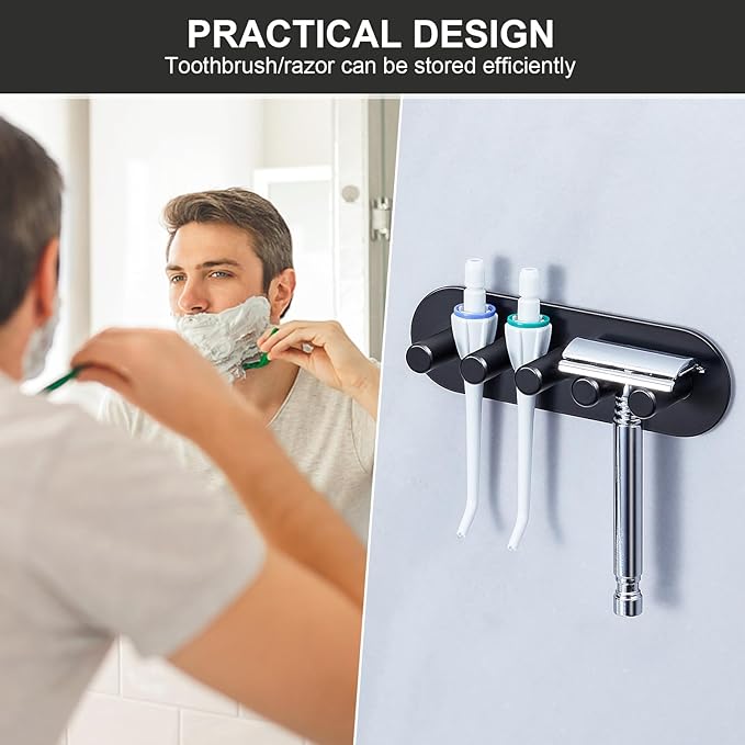 Electric Toothbrush Head Holder, Toothbrush Holders Wall Mounted, Adhesive