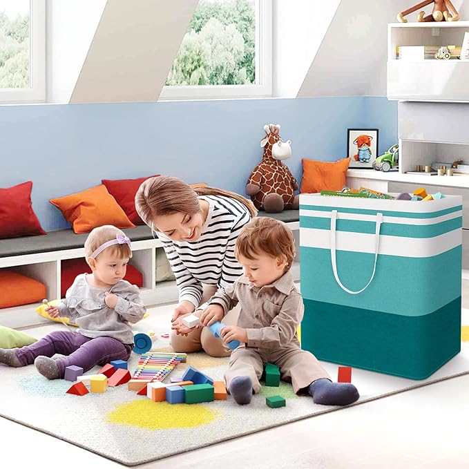 StorageRight Large Collapsible Laundry Basket Hamper
