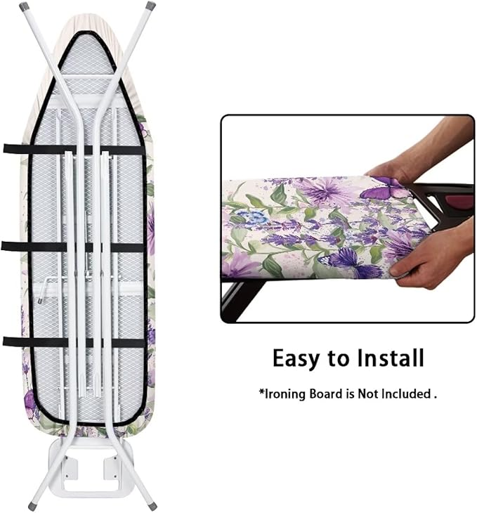 Floral Ironing Board Cover, Floral Ironing Board Cover, Iron Board Cover