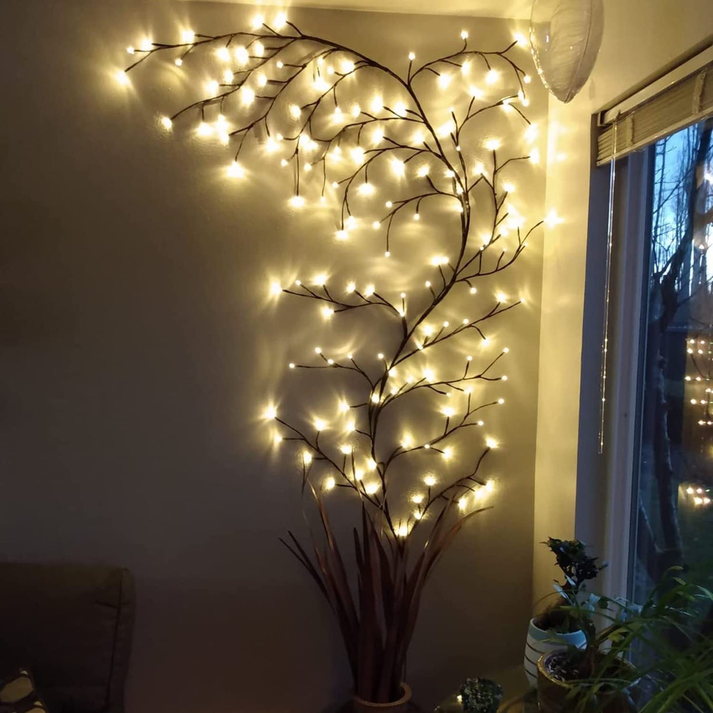 The Light Garden Lighted Willow Vine (Vine+Plug)