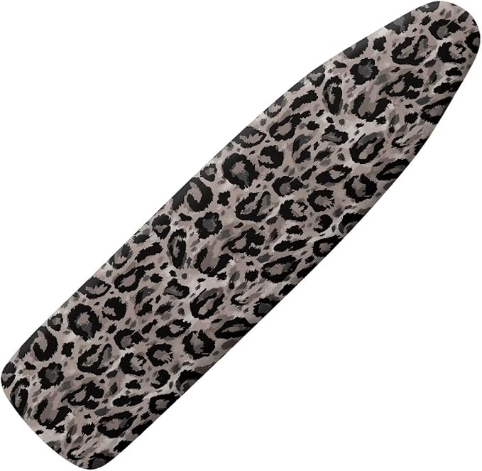 Leopard Print Ironing Board Cover, 15x54 Inch Ironing Board Protector, Standard