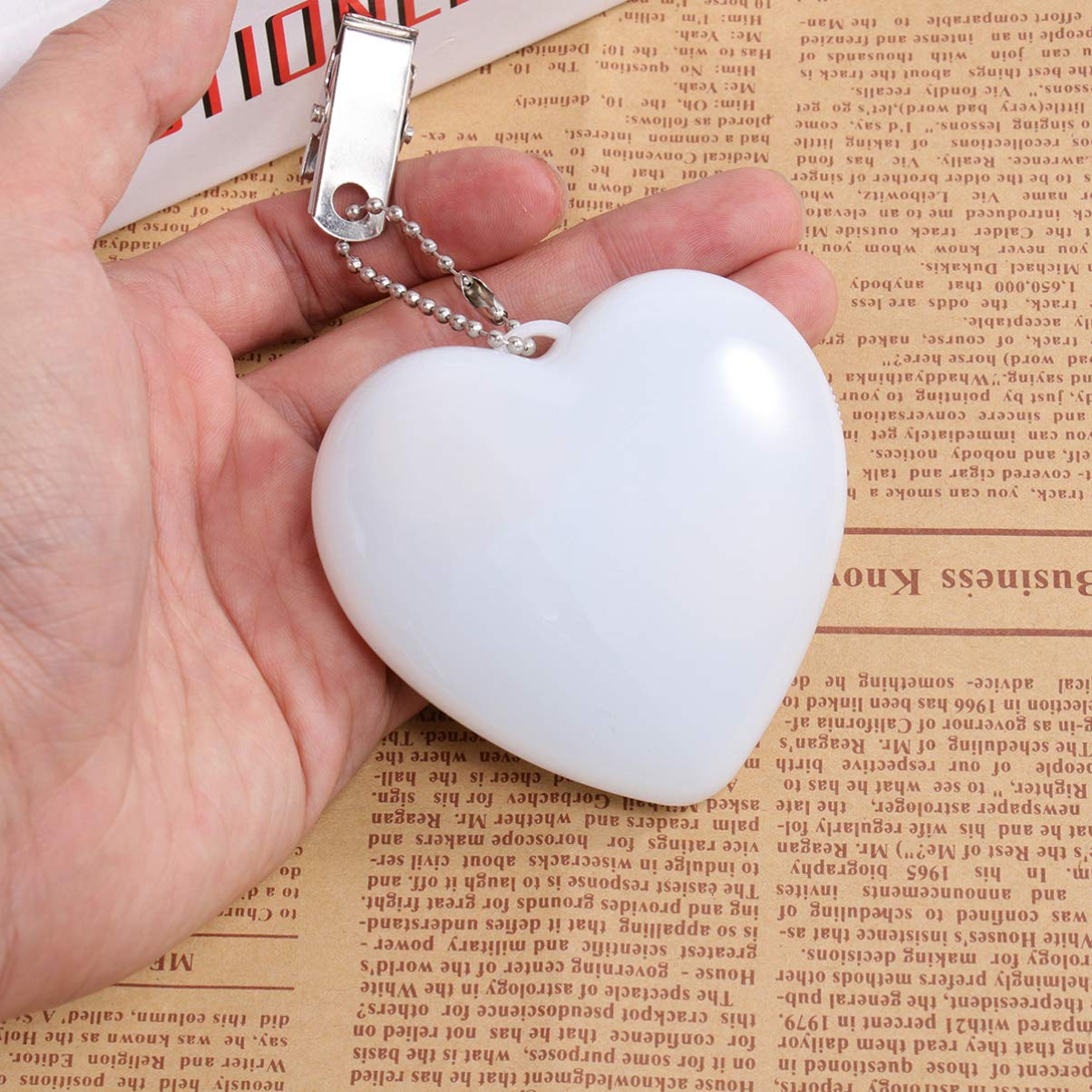 Uonlytech 3pcs Purse Light Handbag Light, Sensor Touch Activated Mini Heart Shape Night Lamp Handbag Purse Lamp for Women & Girls Bag Accessories