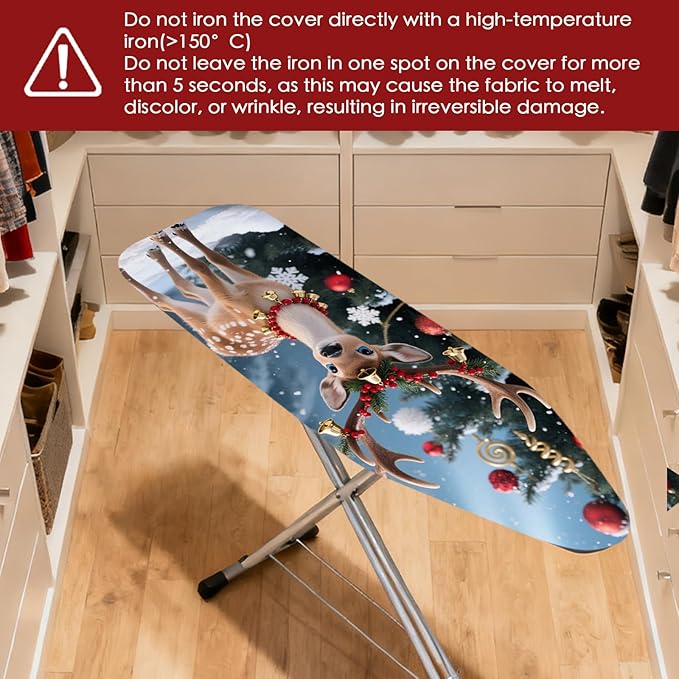 Nuxovilar Ironing Board Covers Winter Deer
