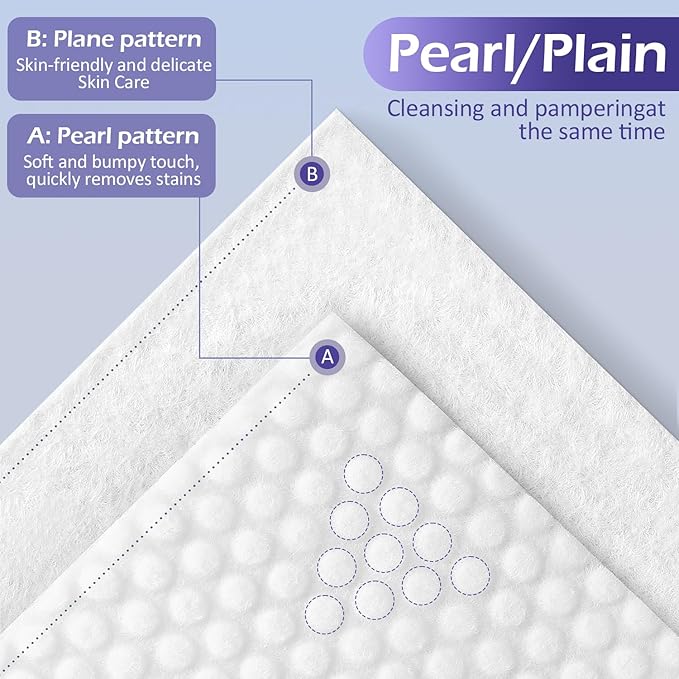 Disposable Face Towel 100 Count, Face Towels, Soft Cotton Dry Wipes Facial