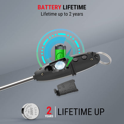 ThermoPro TP02S Digital Food Thermometer for Cooking Bread Baking Sourdough Liquids, Meat Thermometer Digital with Super Long Probe for Grill Candy Kitchen BBQ Oil Milk Yogurt Water Temperature