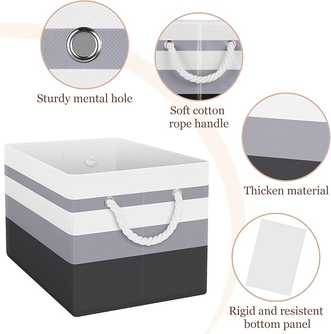 Fab totes Storage Bins, Foldable Storage Baskets