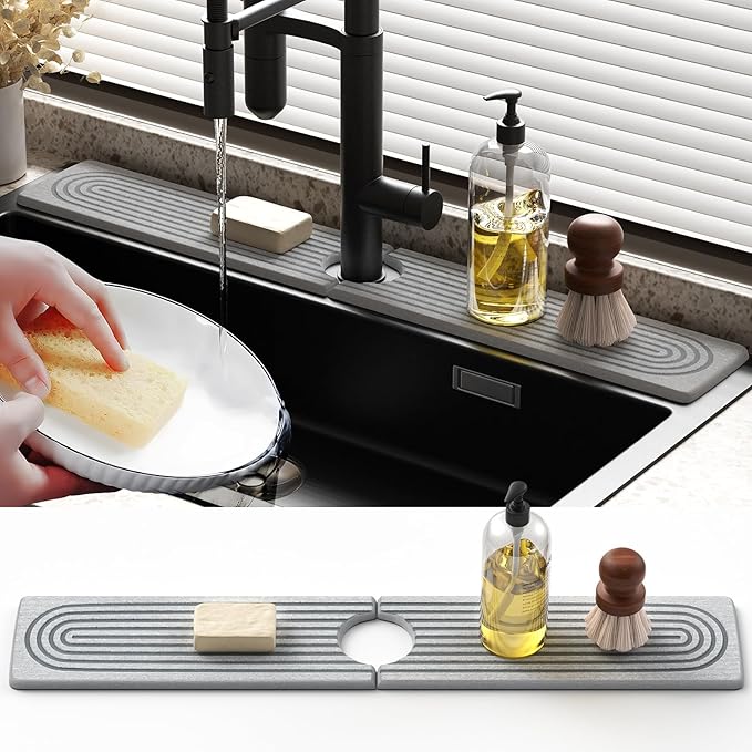 Quick Dry Sink Splash Guard