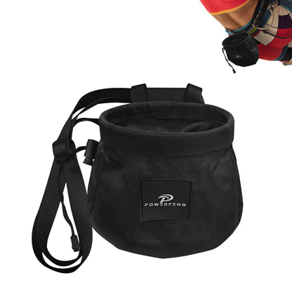 Chalk Bag for Rock Climbing & Bouldering: Outdoor Indoor Chalk Bag for Men & Women Climbing Equipment & Accessories