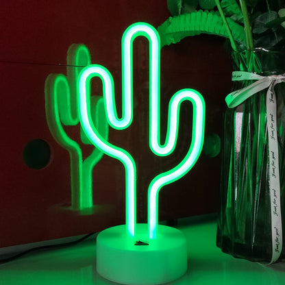 JYWJ Neon Signs with Holder Base,USB or 3-AA Battery Powered Neon Light,LED Table Decoration,Bedroom Wall Decoration,Birthday Gift,Wedding Supplies Business Gift (Christmas Tree)