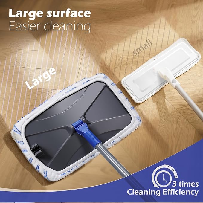 Masthome Microfiber Mop, Large Surface Flat Mop