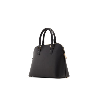 Aldo Women's ALDO Women s Galilini Dome Satchel Handbag, Black, One Size UK