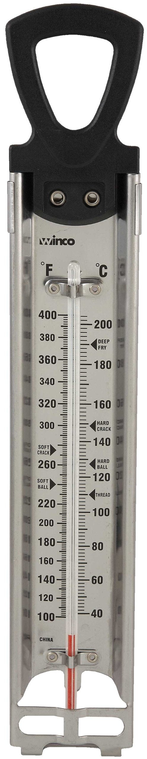 Winco 1-1/4-Inch Dial Digital Thermometer with 4-3/4-Inch Probe
