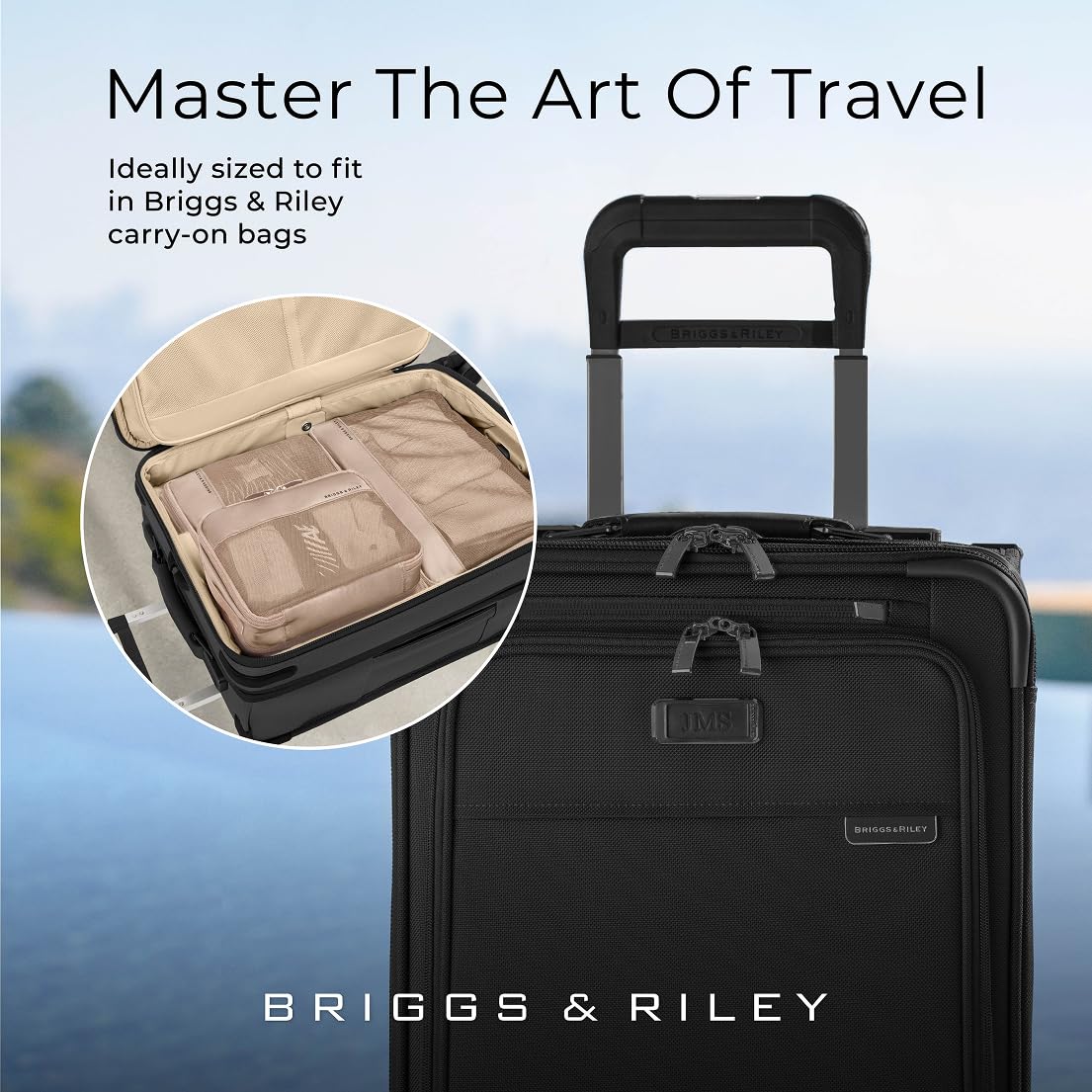 Briggs & Riley Travel Essentials Carry-On Compression Packing Cube Set