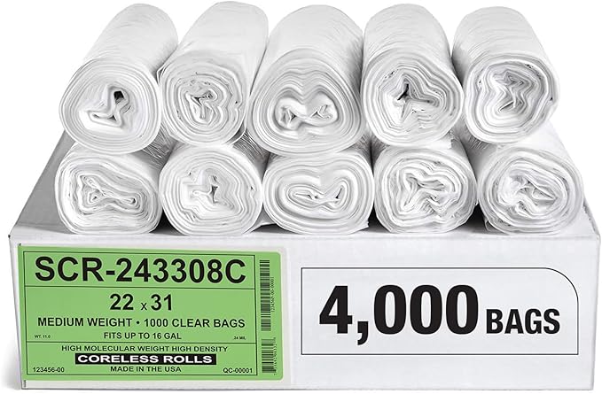 Aluf Plastics 12-16 Gallon Trash Bags