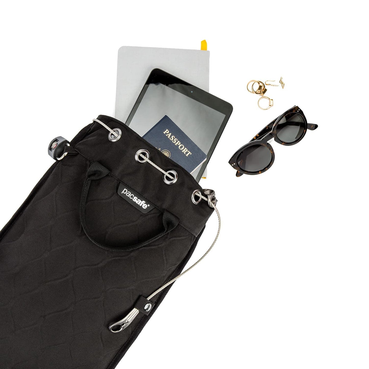 Pacsafe Travelsafe Gii 5 Liter Portable Safe (Black)