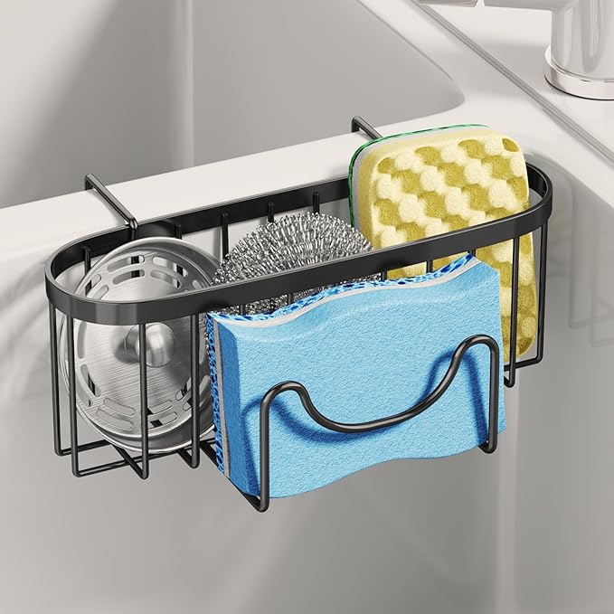SWTYMIKI Sponge Holder for Kitchen Sink