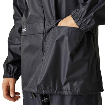 Regatta Mens Stormbreak Jacket Waterproof Shell with Hood, Taped Seams & Windprood - Perfect for Outdoors, Walking, Hiking & Camping