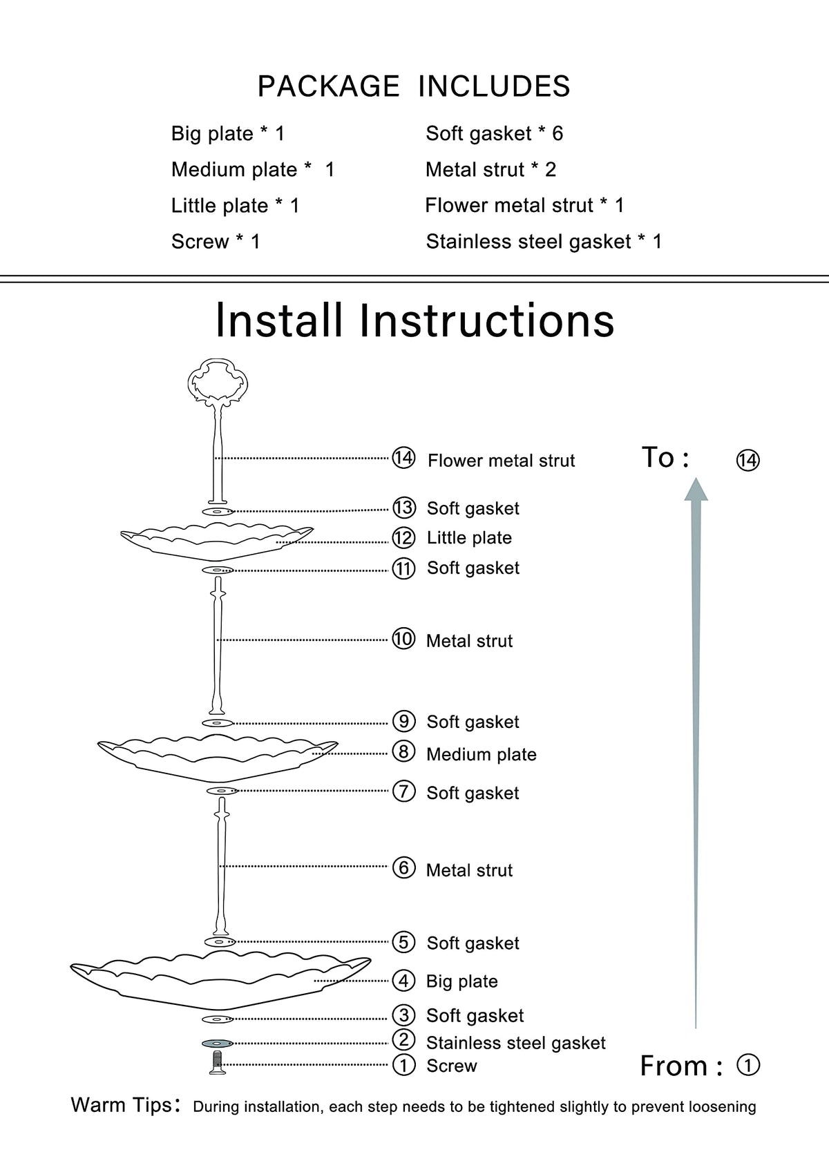 Sumerflos 3 Tier Porcelain Cupcake Stand, Tiered Serving Cake Stand, Square White Embossed Dessert Stand, Weddings Parties Pastry Serving Tray