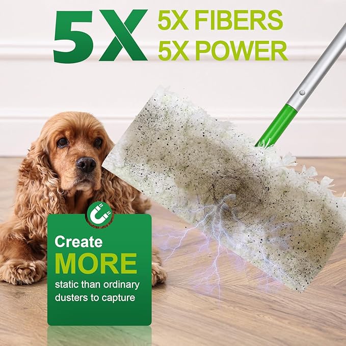 Heavy Duty Dry Sweeping Cloths Compatible