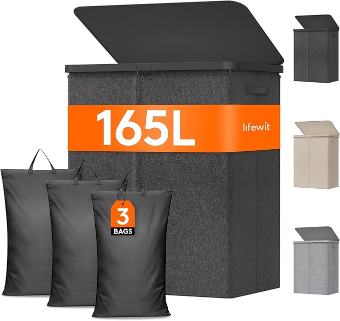 Lifewit 165L Large Laundry Basket