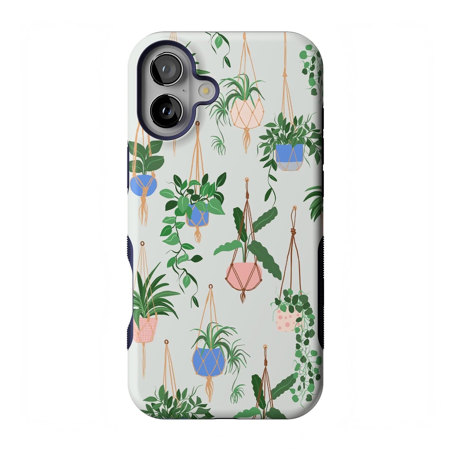 Casely iPhone 16 Plus Case | Blue Stripes | Sunday Best | Compatible with MagSafe | Bold Protective Design