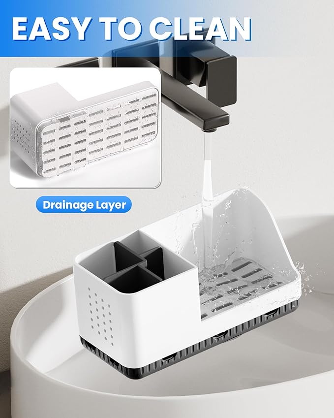 Toothbrush Holders for Bathroom Counter