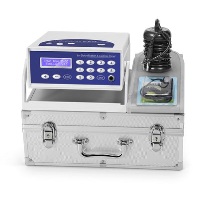 Ionic Foot Bath Detox Machine, Detox Foot Spa with Wrist Strap, Far Infrared Waistbelt and Array for Home Use, Salon Beauty Club