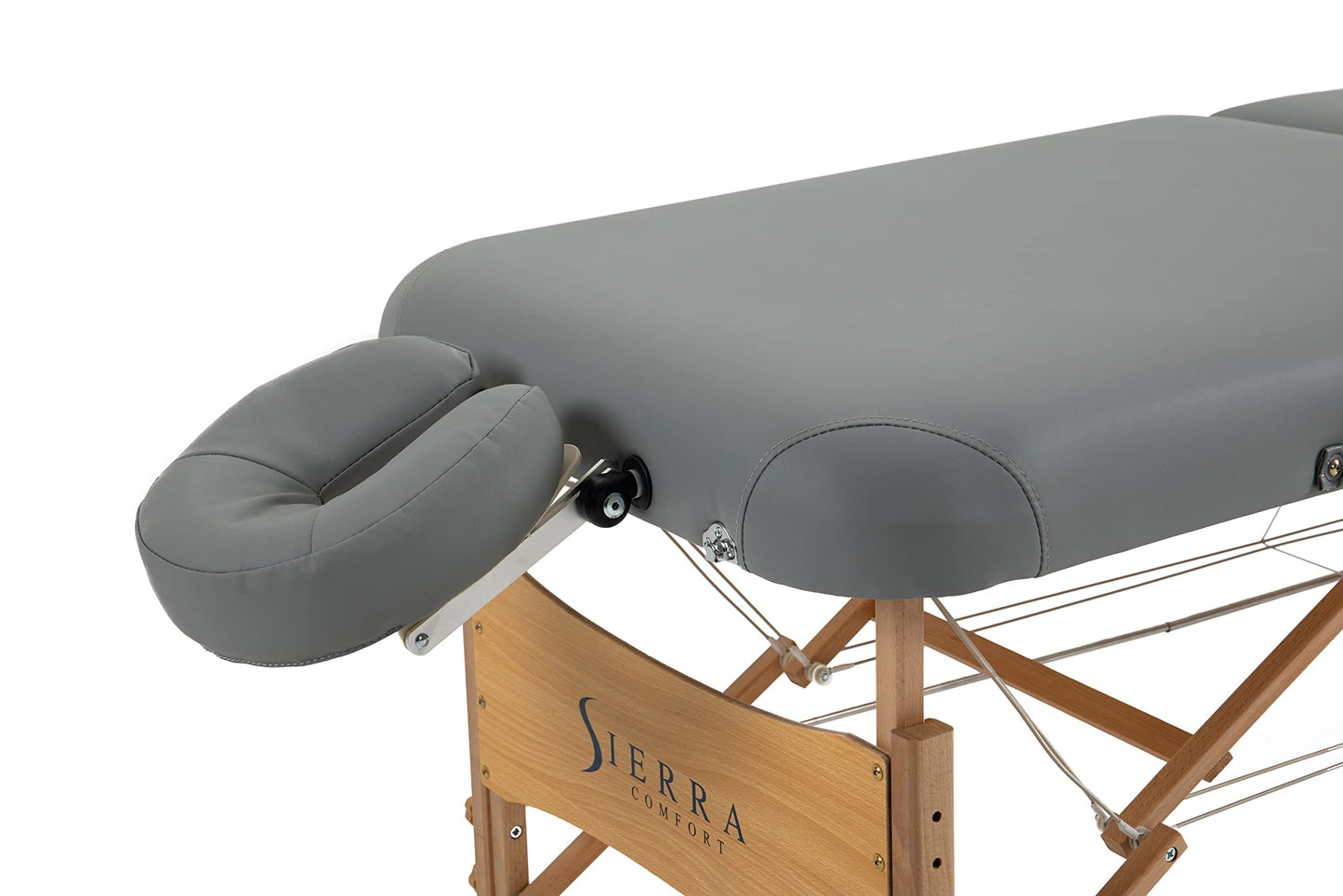 Sierra Comfort Premium Wide Portable Massage Table, SC-601 (Gray)