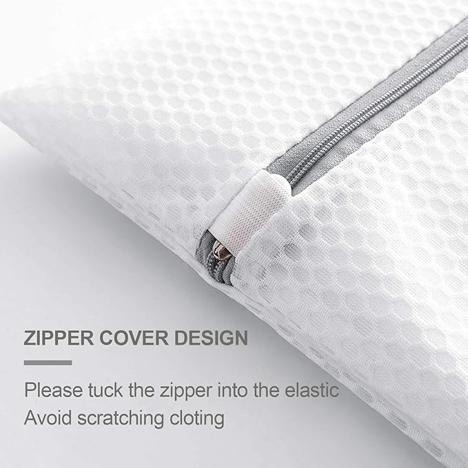 Oversized Honeycomb Mesh Laundry Bags, 2 Pack 35x43.3 inch Heavy Duty Delicate