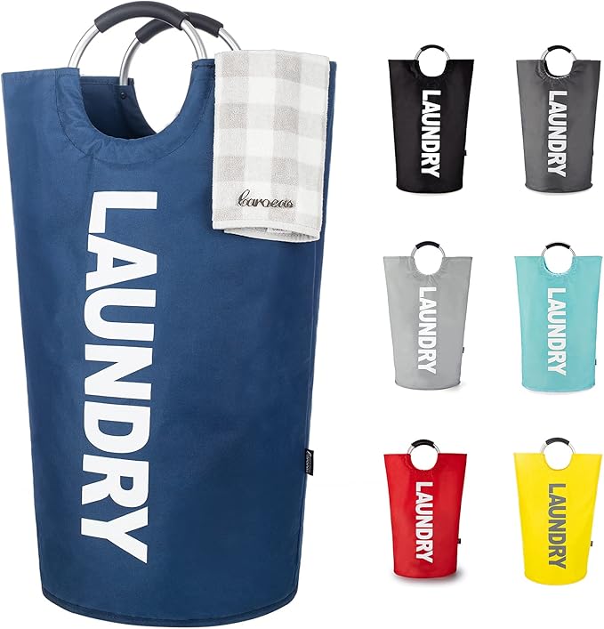 Caroeas 125L Laundry Basket, Large Laundry Hamper, Laundry Bag